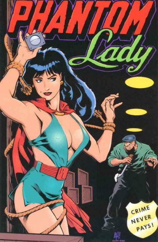 PHANTOM LADY #1, VF/NM, Verotik, Adam Hughes, Matt Baker, 1994