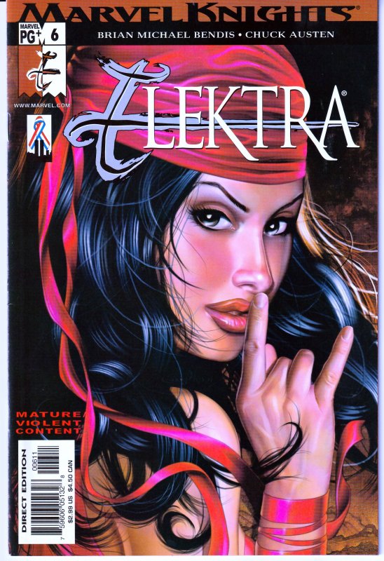 Elektra(Marvel Knights)# 1,2,3,4,5,6,7