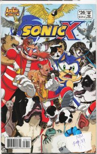 Sonic X #36 (2008)