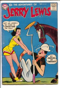 Adventures of Jerry Lewis #49 1958-DC-polo Good Girl Art cover-Owen Fitzgeral...
