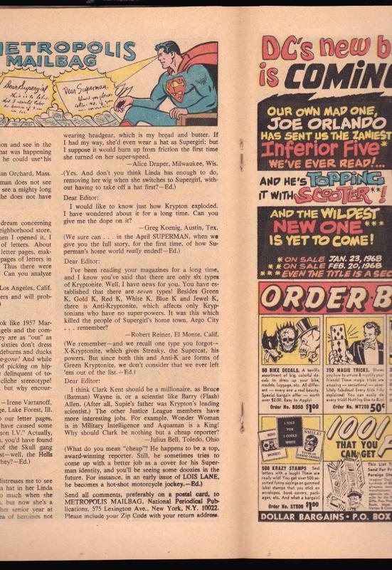 Action Comics #361 (Mar 1968, DC) FN+
