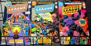 JUSTICE LEAGUE OF AMERICA (1976-1980) UK Pence ed  168, 169, 185 (Darkseid)