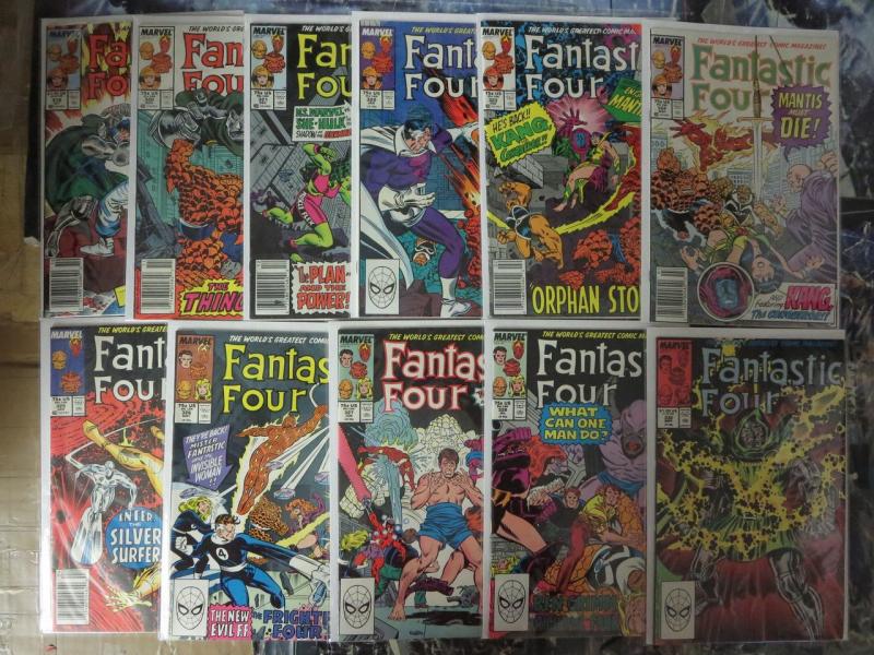 Fantastic Four Collector's Library Lot HUGE Over 100 Comics!! #185-330 (1977-89)