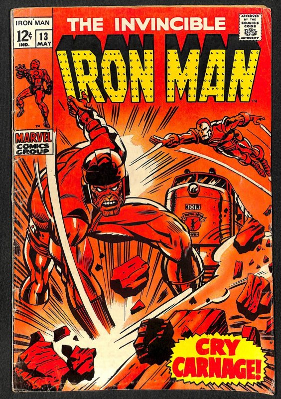 Iron Man #13 GD/VG 3.0 Marvel Comics