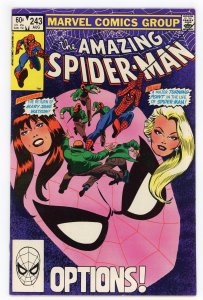 Amazing Spider-Man #243 John Romita Jr. Black Cat VF+