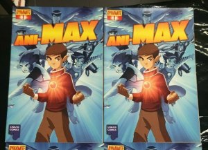 ANI-MAX #1 4PC LOT! LIQUID COMICS!! 2010