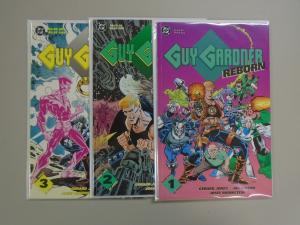 Guy Gardner Reborn (1992) Set:#1-3, 8.0/VF - 1992