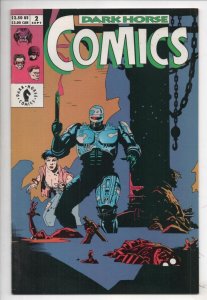 DARK HORSE COMICS #2, NM-, Predator, 1992, RoboCop, Mignola