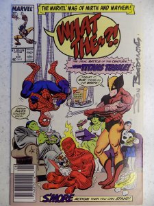 WHAT THE # 1 MARVEL SATIRE SPIDERMAN WOLVERINE SIGNED JON BOGDANOVE