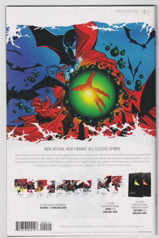 Spawn #200 (2011) McFarlane cover