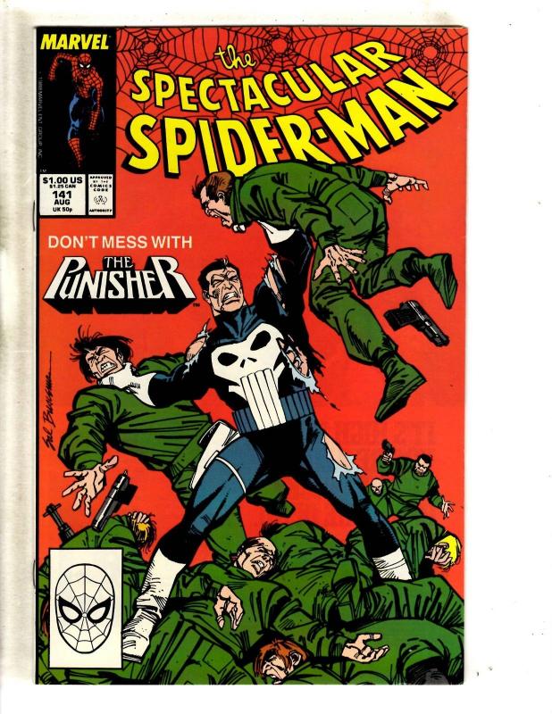 7 Spectacular Spider-Man Marvel Comic Books # 122 129 141 151 166 + AN 8 14 J277