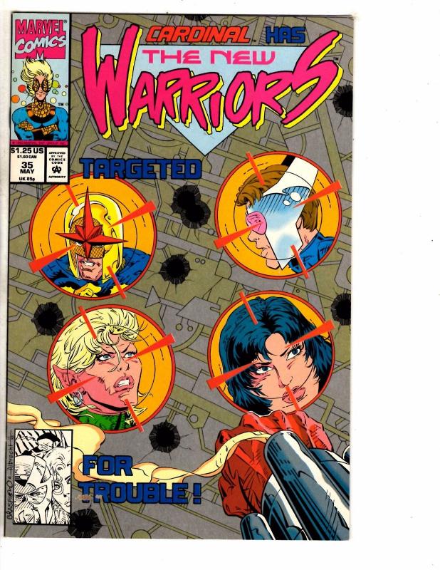 7 Marvel Comics New Warriors 3 32 35 Excalibur 65 Thrasher 4 Cable 10 SM2099 J89