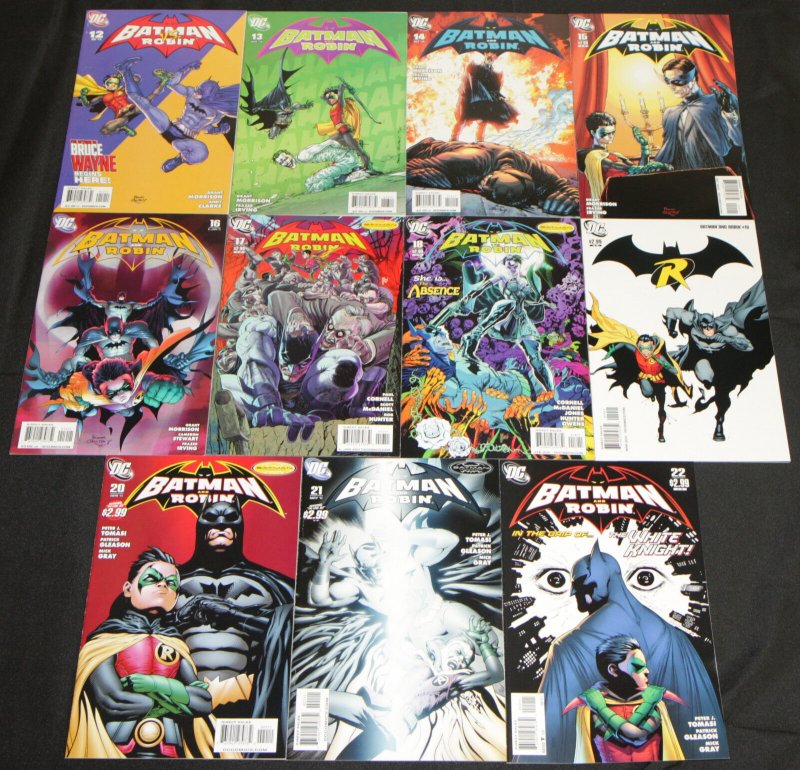 Modern DC BATMAN & ROBIN 22pc Count High Grade Comic Lot #1-22 Joker Detective