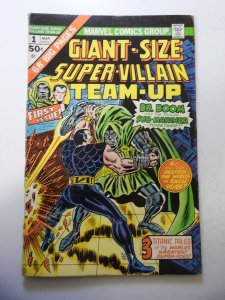 Giant-Size Super-Villain Team-Up #1 (1975) FN Condition