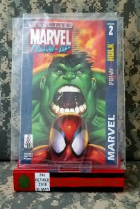 Ultimate Marvel Team Up #2 NM Incredible Hulk Spider Man Mad Engine VARIANT HTF