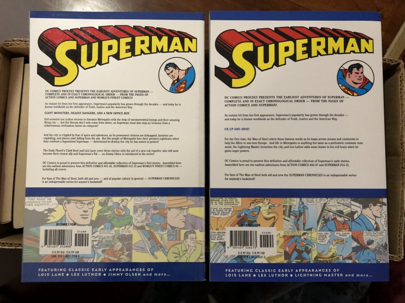 The Superman Chronicles Full Set 1-10 FN-NM