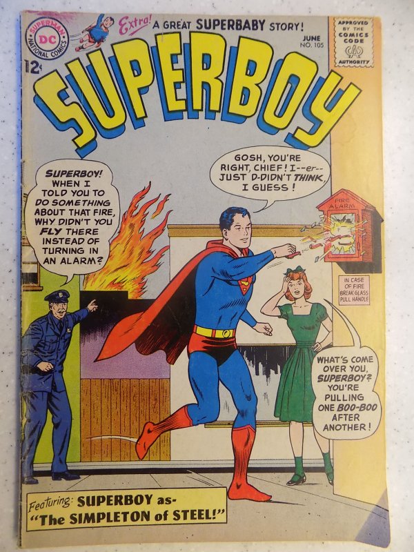 SUPERBOY # 105 DC ACTION ADVENTURE