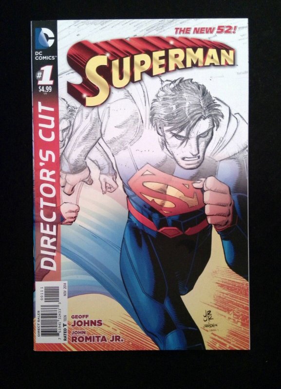 Superman by Geoff Johns and John Romita Jr Directors Cut  #1  DC Comics 2014 NM-