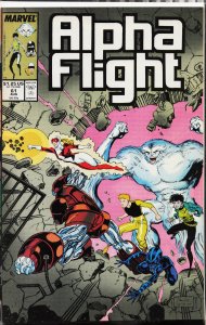 Alpha Flight #61 (1988) Alpha Flight