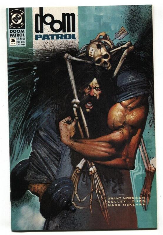 DOOM PATROL #36 comic book  1990 First Flex Mentallo