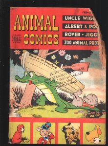 Animal Comics #25 1947-Dell--Albert & Pogo by Walt Kelly-Uncle Wiggly-Tigger