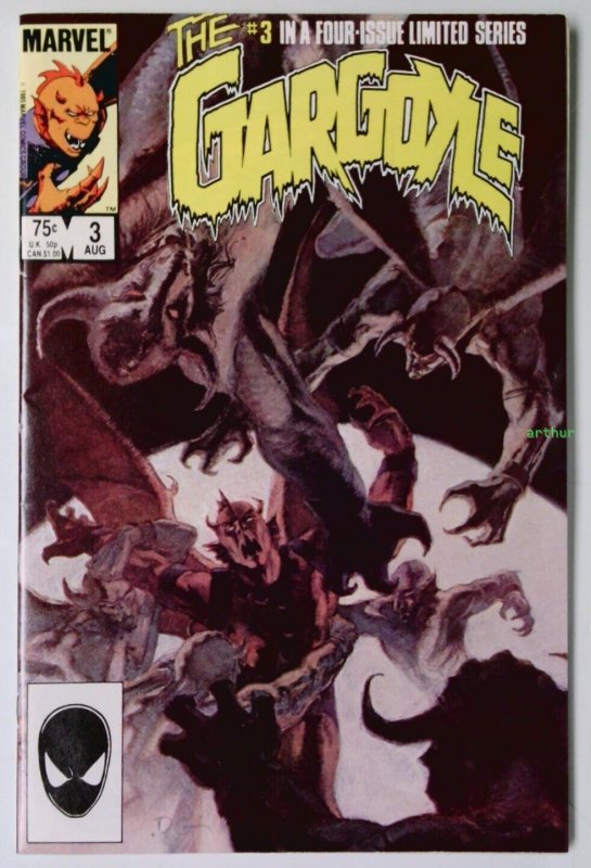 Gargoyle #3 (Aug 1985, Marvel) VF/NM   