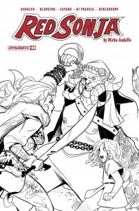 Red Sonja (Dynamite, Vol. 6) #9F VF/NM ; Dynamite | 1:15 variant Mirka Andolfo