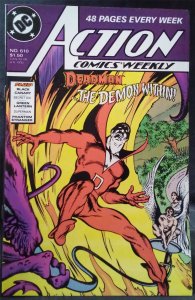 Action Comics Weekly #610 1988 DC Comics Comic Book