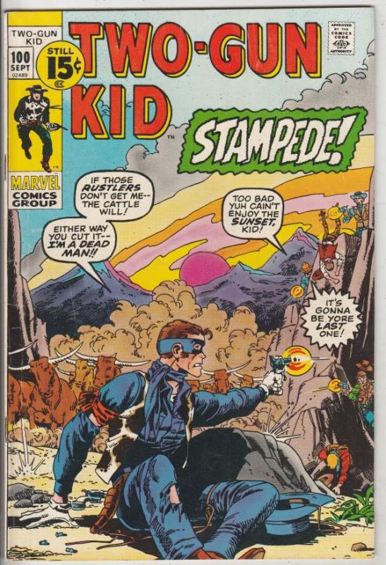 Two-Gun Kid #100 (Sep-71) VF/NM Mid-Grade Two-Gun Kid