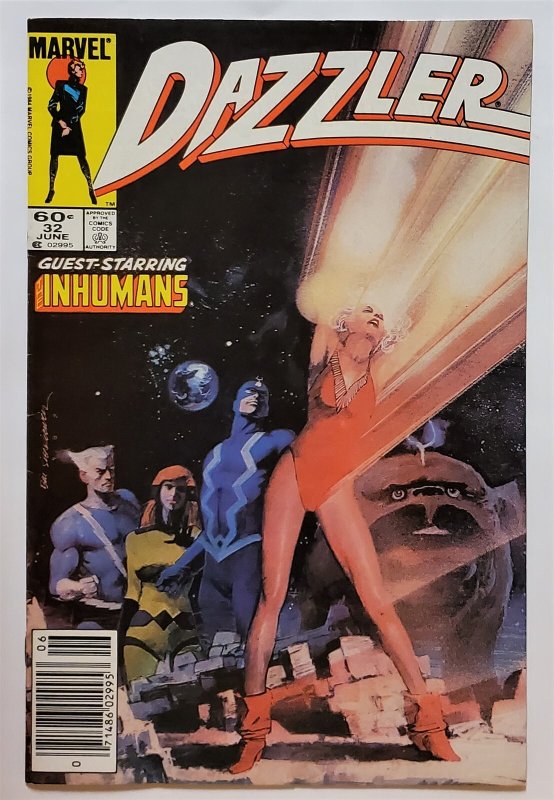 Dazzler #32 Newsstand (June 1984, Marvel) 2.0 Good