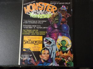 Monster Fantasy 3 Spacemonsters Book VF Horror 1975 Magazine