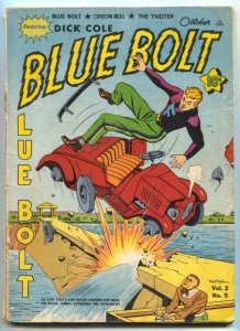 Blue Bolt Vol 2 #5- Sub-zero- Stonewall Jackson- Freezum G+