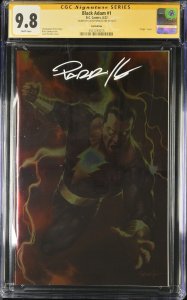 Black Adam (2022) #1 (CGC 9.8 SS) Signed Lucio Parrillo * DC Comics * Census = 6