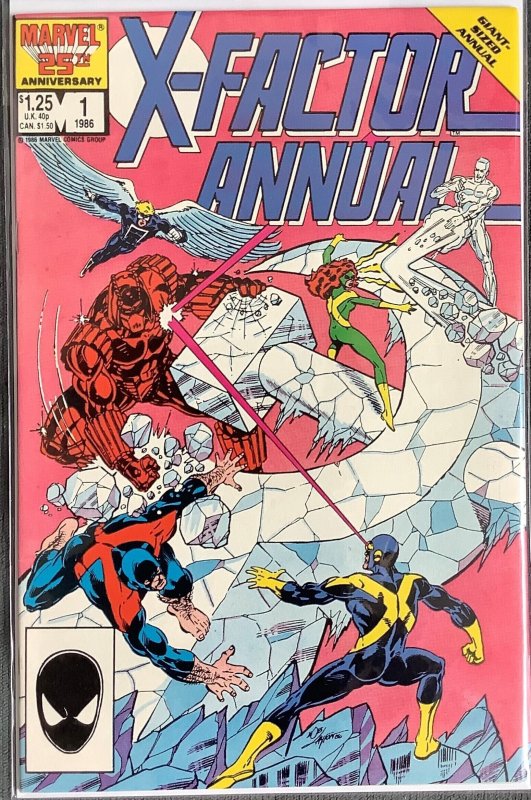 X-Factor Annual #1 Direct Edition (1986, Marvel) NM-