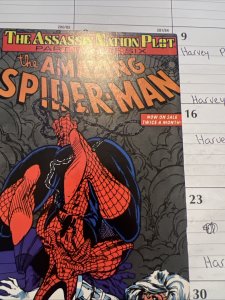 Amazing Spider-man #321 Marvel 1989 VF 8.0 Paladin, Silver Sable appearance