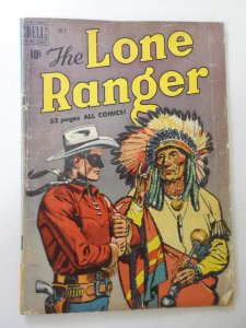 The Lone Ranger #25 (1950) GD/VG Condition moisture stain