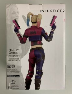 Icon Heroes Injustice 2 Harley Quinn (Pink Jacket) Deluxe Statue Limited Edition 