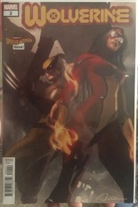 Wolverine #2 NM PAREL SPIDER-WOMAN VAR DX