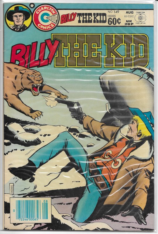 Billy the Kid   #149 VG (Charlton) Western