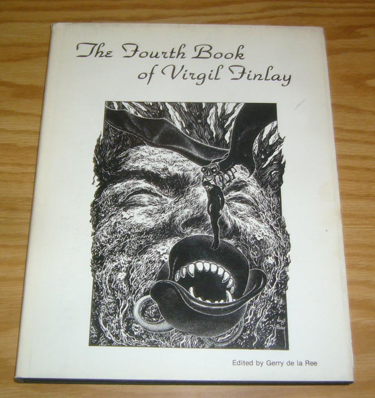 Virgil Finlay HC 4 VF/NM the fourth book of virgil finlay hardcover 1979 rare