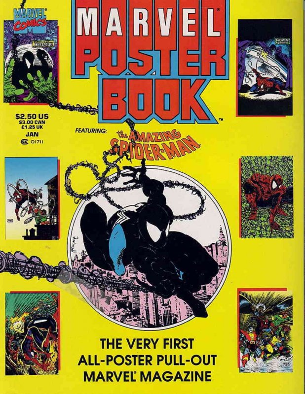 Marvel Poster Book #1 VF/NM ; Marvel | Todd McFarlane Spider-Man