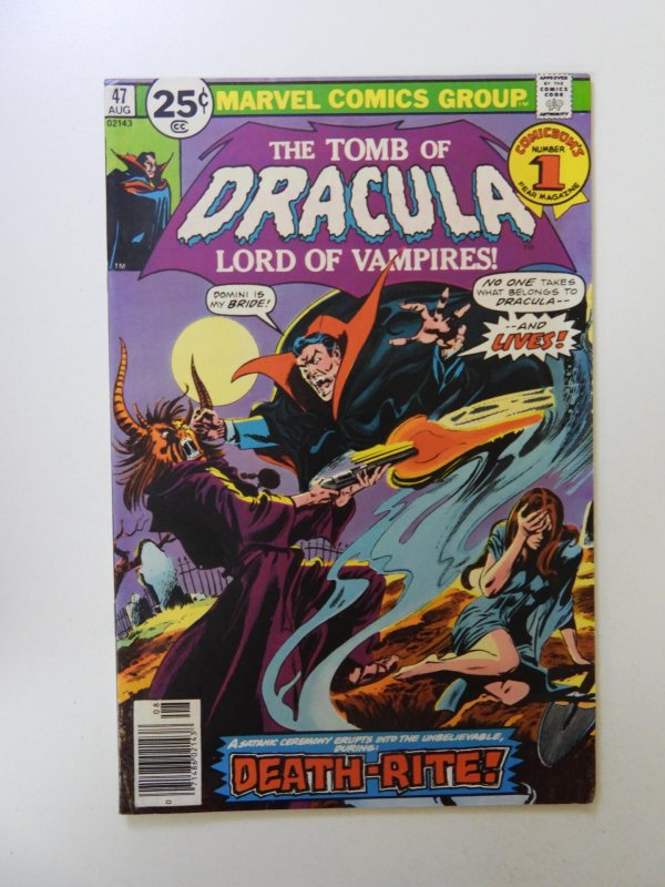Tomb of Dracula #47 (1976) VF condition