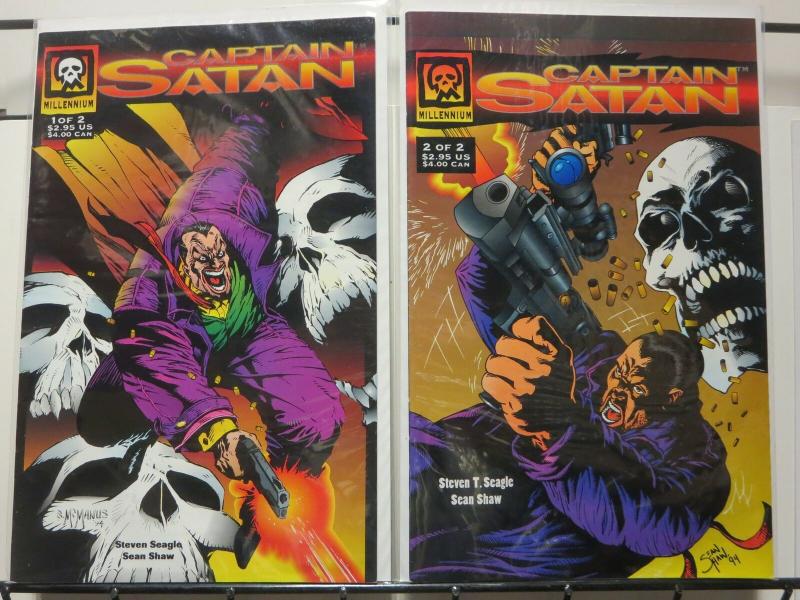 CAPTAIN SATAN (1994 MILLENNIUM) 1-2  complete!