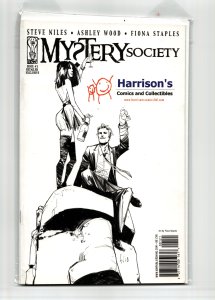 Mystery Society #1 Midtown Comics Cover (2010) Mytery Society
