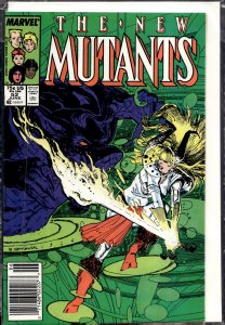 The New Mutants #52 Newsstand Edition (1987) New Mutants