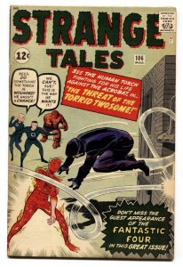 Strange Tales #106  1962 - Marvel  -FN - Comic Book