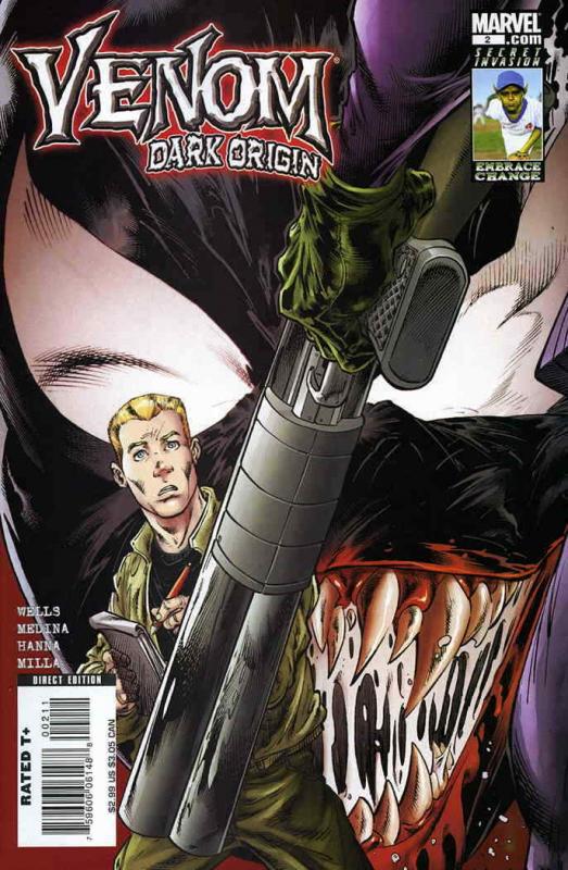 Venom: Dark Origin #2 VF; Marvel | save on shipping - details inside