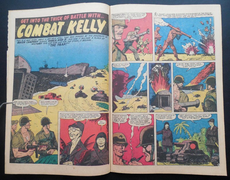 COMBAT KELLY #43 FN 5.5 - VERY RARE: Only 1 on CGC - 1957 ATLAS WAR