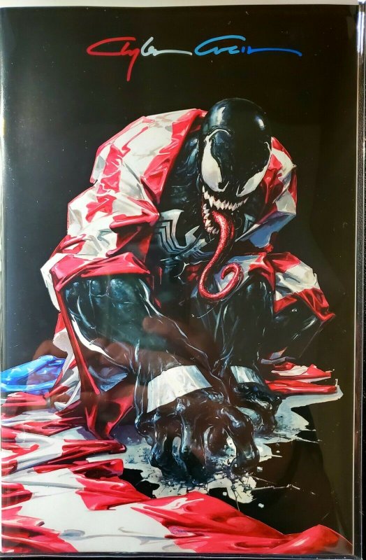  VENOM #27 CLAYTON CRAIN  INFINITY SIGNED SECRET DARK EDITION