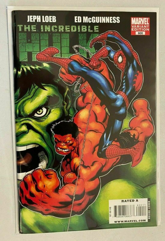 Incredible Hulk #600 B 3rd Series 8.0 VF (2009)